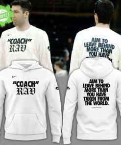 Special 2026 Coach Rav Iowa Men’s Basketball Hoodie