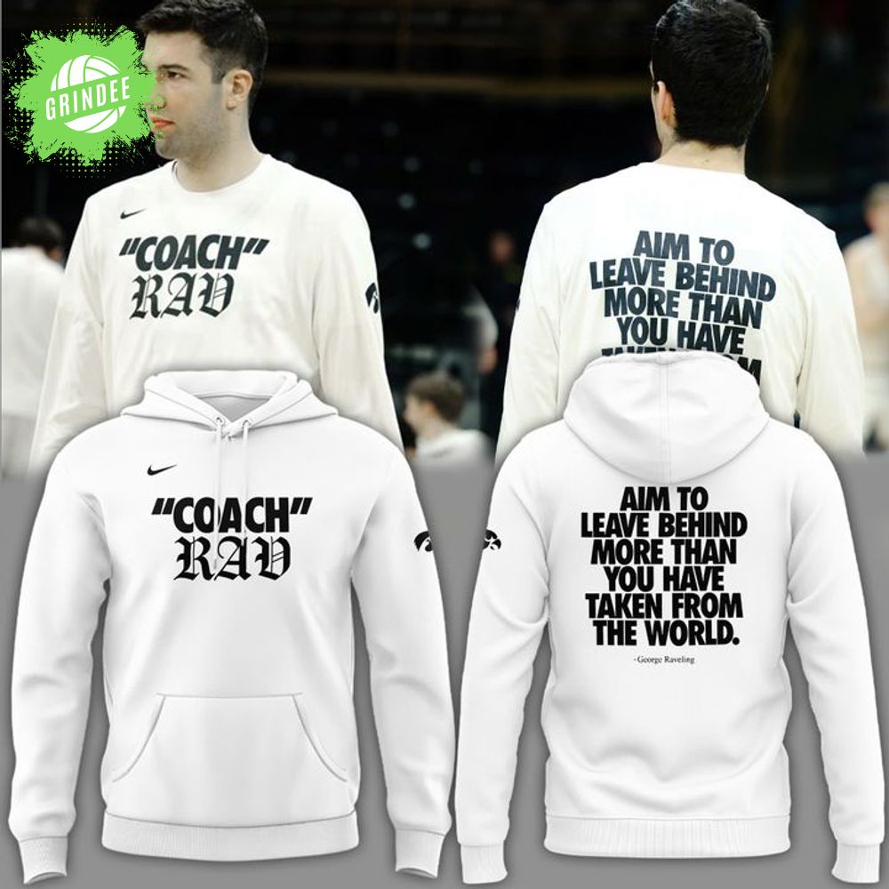 Special 2026 Coach Rav Iowa Men's Basketball Hoodie Special 2026 Coach Rav Iowa Men's Basketball Hoodie