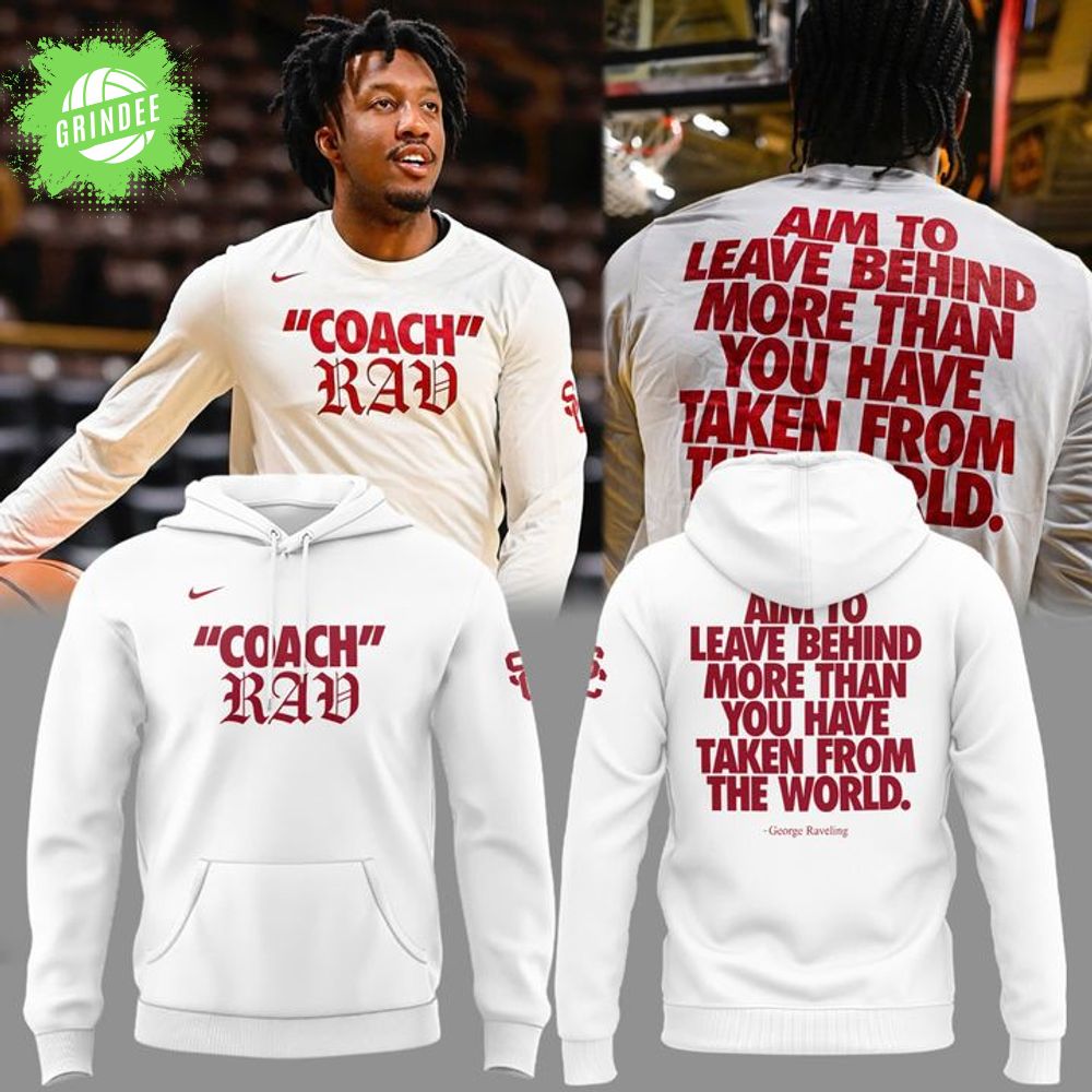 Special 2026 Coach Rav USC Men's Basketball Hoodie Special 2026 Coach Rav USC Men's Basketball Hoodie