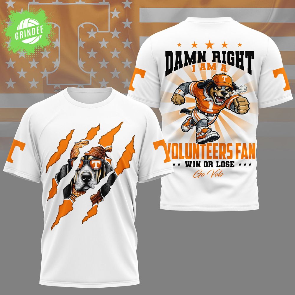 Tennessee Volunteers | Premium NCAA Forever Fan 3D Shirt Tennessee Volunteers | Premium NCAA Forever Fan 3D Shirt