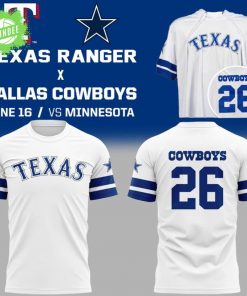 Texas Ranger x Dallas Cowboys T-Shirt – Limited Edition