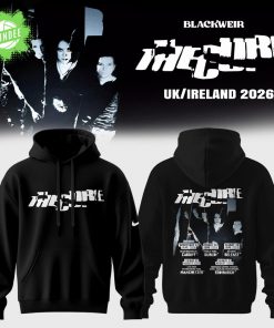 The Cure 2026 UK & Ireland Summer Shows Hoodie