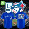 Toronto Blue Jays New Logo for 2026 to celebrate their 50th seaso Baseball Jersey-Red
