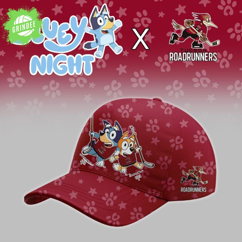 Tucson Roadrunners Bluey Night Game Limited Hockey Jersey Tucson Roadrunners Bluey Night Game Limited Hockey Jersey