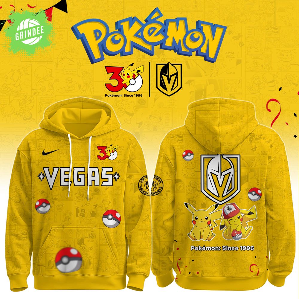 VG Knights Special Pokemon 30th Anniversary Limited Edition Hoodie VG Knights Special Pokemon 30th Anniversary Limited Edition Hoodie