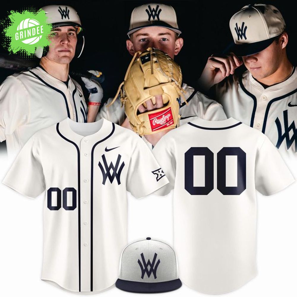 WVU Baseball 2026 Combo New Baseball Jersey WVU Baseball 2026 Combo New Baseball Jersey