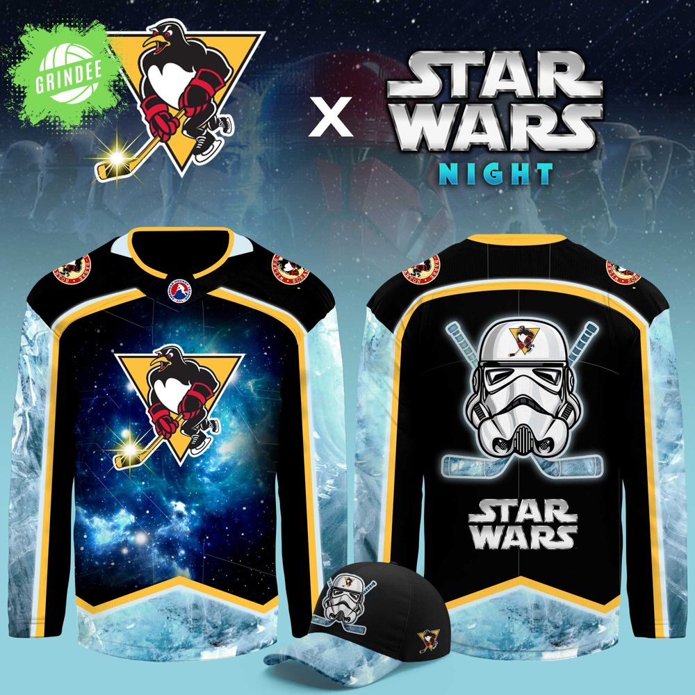 Wilkes-Barre/Scranton Penguins Star Wars Night Game Limited Hockey Jersey Wilkes-Barre/Scranton Penguins Star Wars Night Game Limited Hockey Jersey