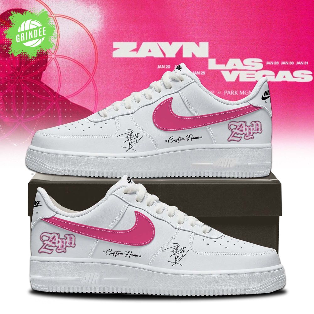Zayn Live in Las Vegas signature AF1 Zayn Live in Las Vegas signature AF1